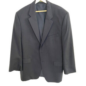 Lauren Ralph Lauren Mens 46R Black Wool Suit Jacket / Coat